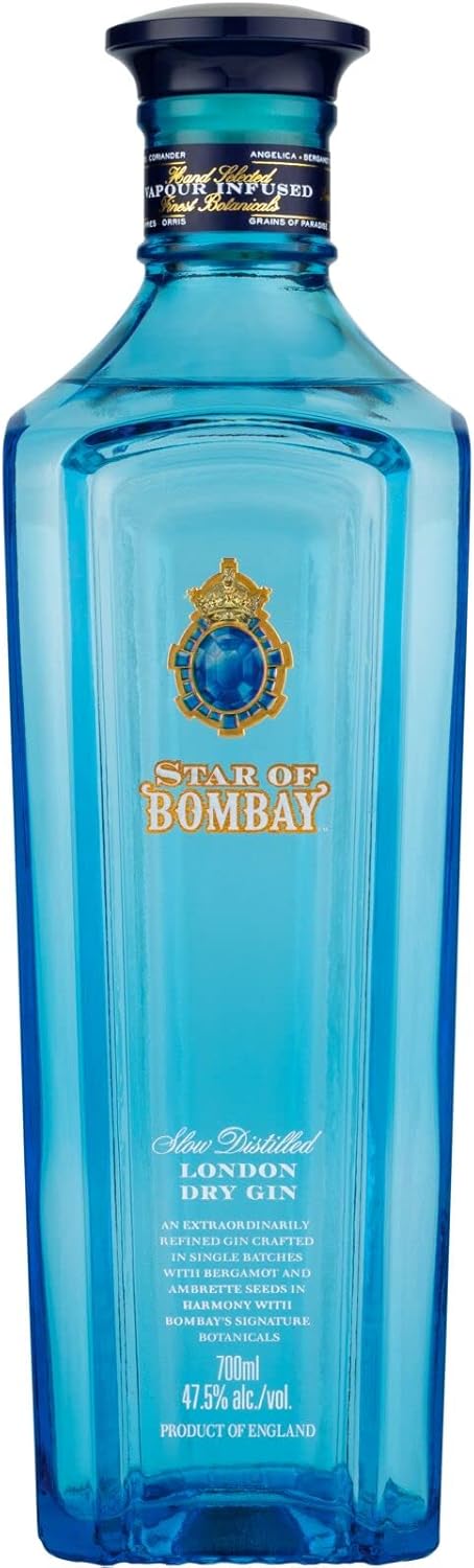 Bombay Star of Bombay, London Dry Gin, 70 cl, 47,5 pourcent : Amazon.fr ...